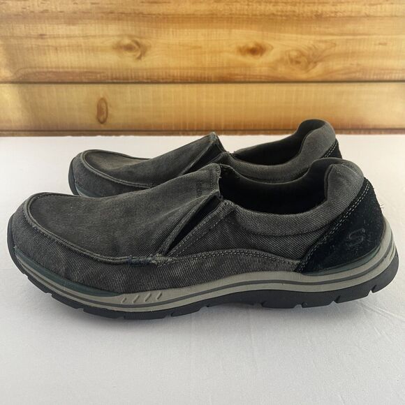 Skechers Mens Expected Avillo 13 Relaxed Fit Casual Slip On Loafers Shoes 64109 - Picture 2 of 8